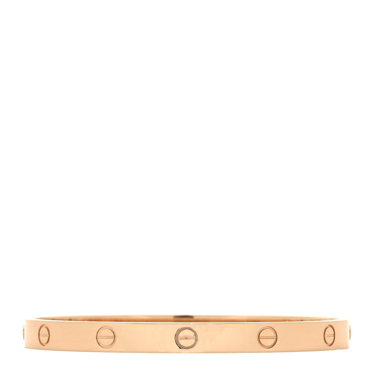 18K Yellow Gold LOVE Bracelet 19