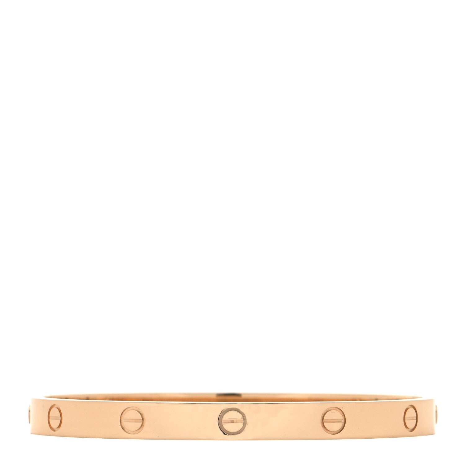 Cartier 18K Yellow Gold LOVE Bracelet 19 4 of 8