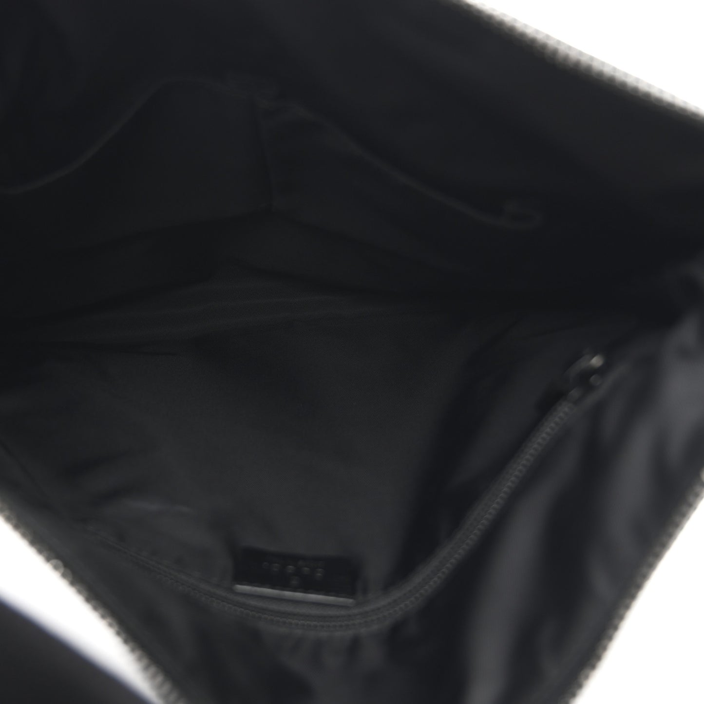 GG Supreme Monogram Crossbody Messenger Bag Black Grey