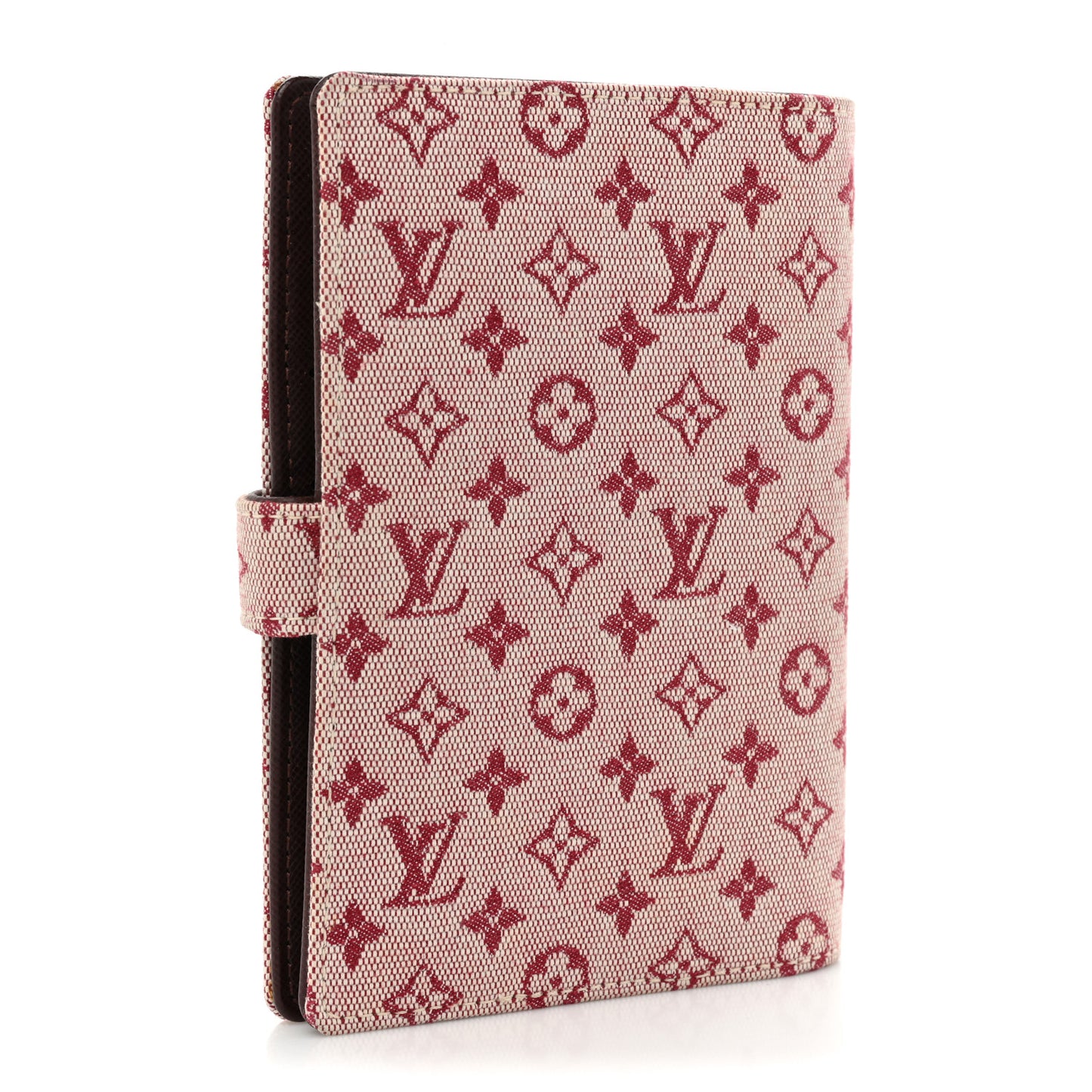 Mini Lin Small Ring Agenda Cover Cherry