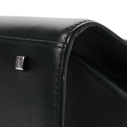 Delvaux Calfskin MM Tempete Satchel Black 11 of 14