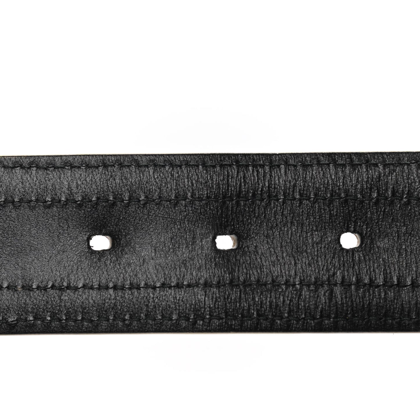 Metallic Lambskin Pearl CC Belt 90 36 Gold