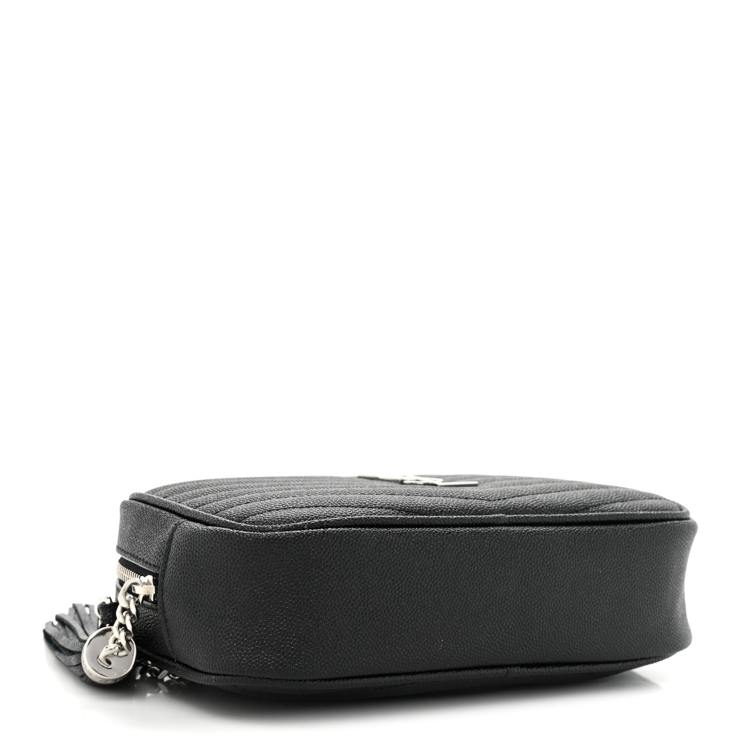 Grain De Poudre Matelasse Monogram Mini Lou Camera Bag Black