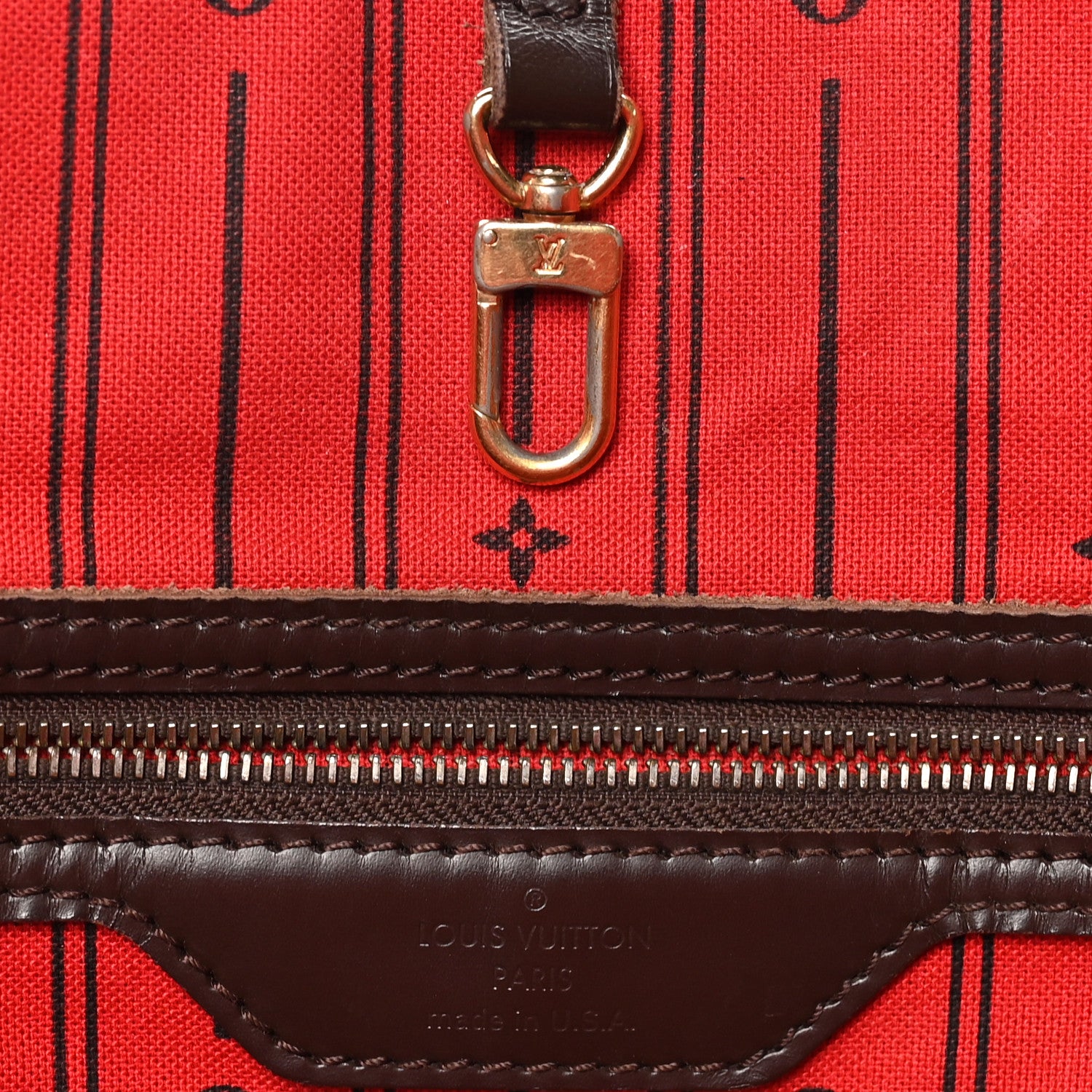 Louis Vuitton Damier Ebene Neverfull GM 6 of 10
