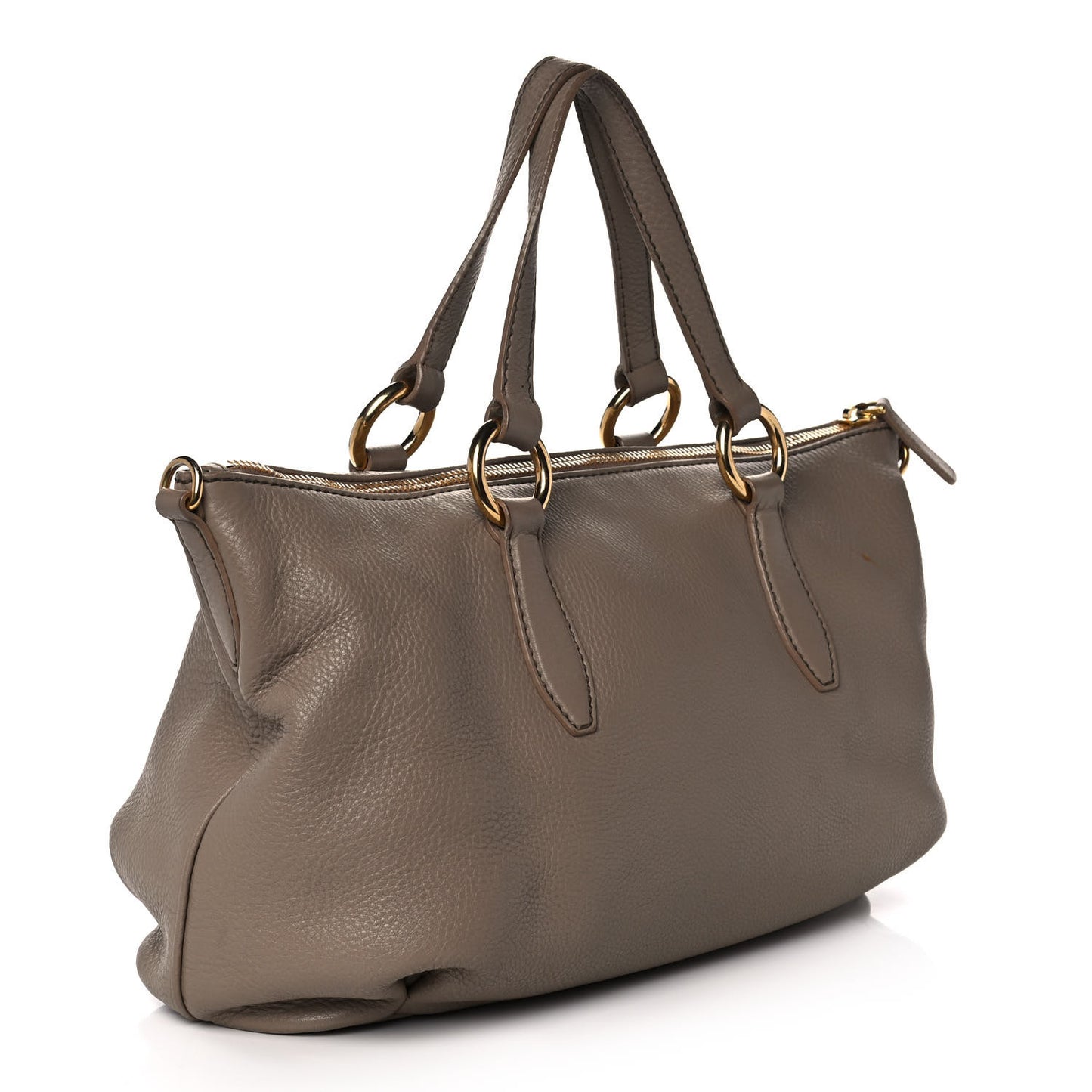 Vitello Daino Tote Bambu