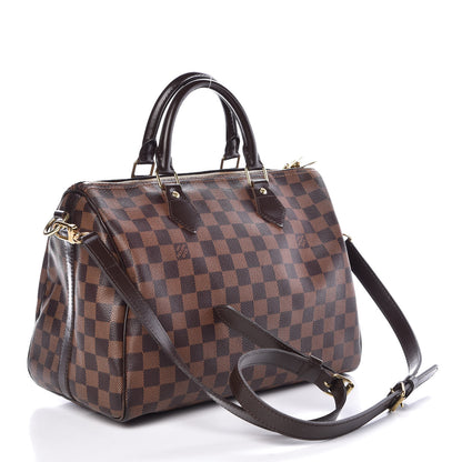 Louis Vuitton Damier Ebene Speedy Bandouliere 30 4 of 16