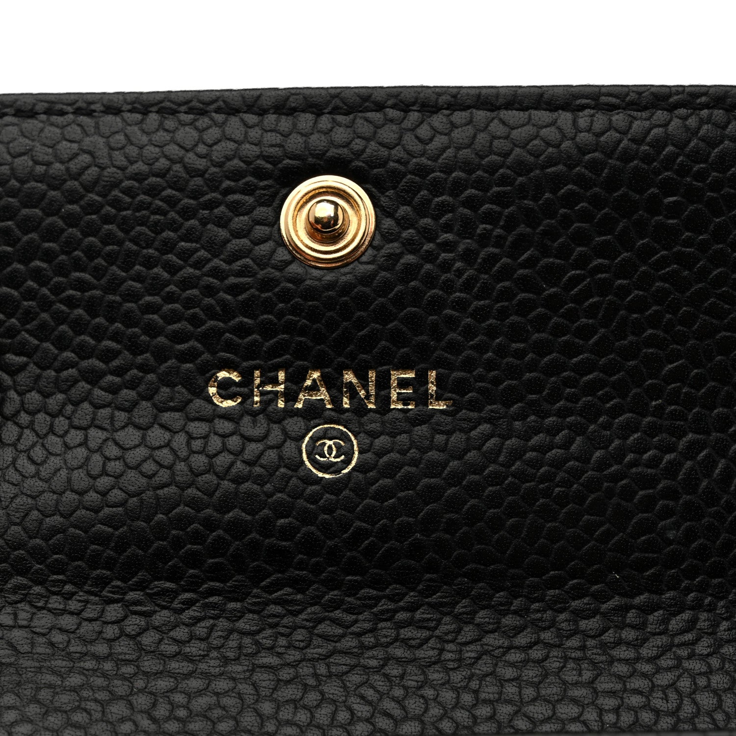 Chanel Caviar Quilted Flap Card Holder Black 6 of 10