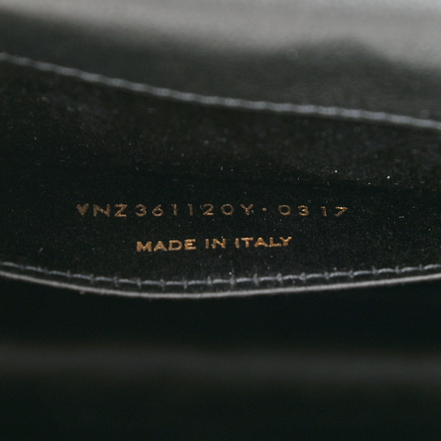 Saint Laurent Calfskin Monogram Large Belle De Jour Clutch Black 7 of 9