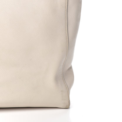 Prada Saffiano Soft Tote Talco 16 of 16