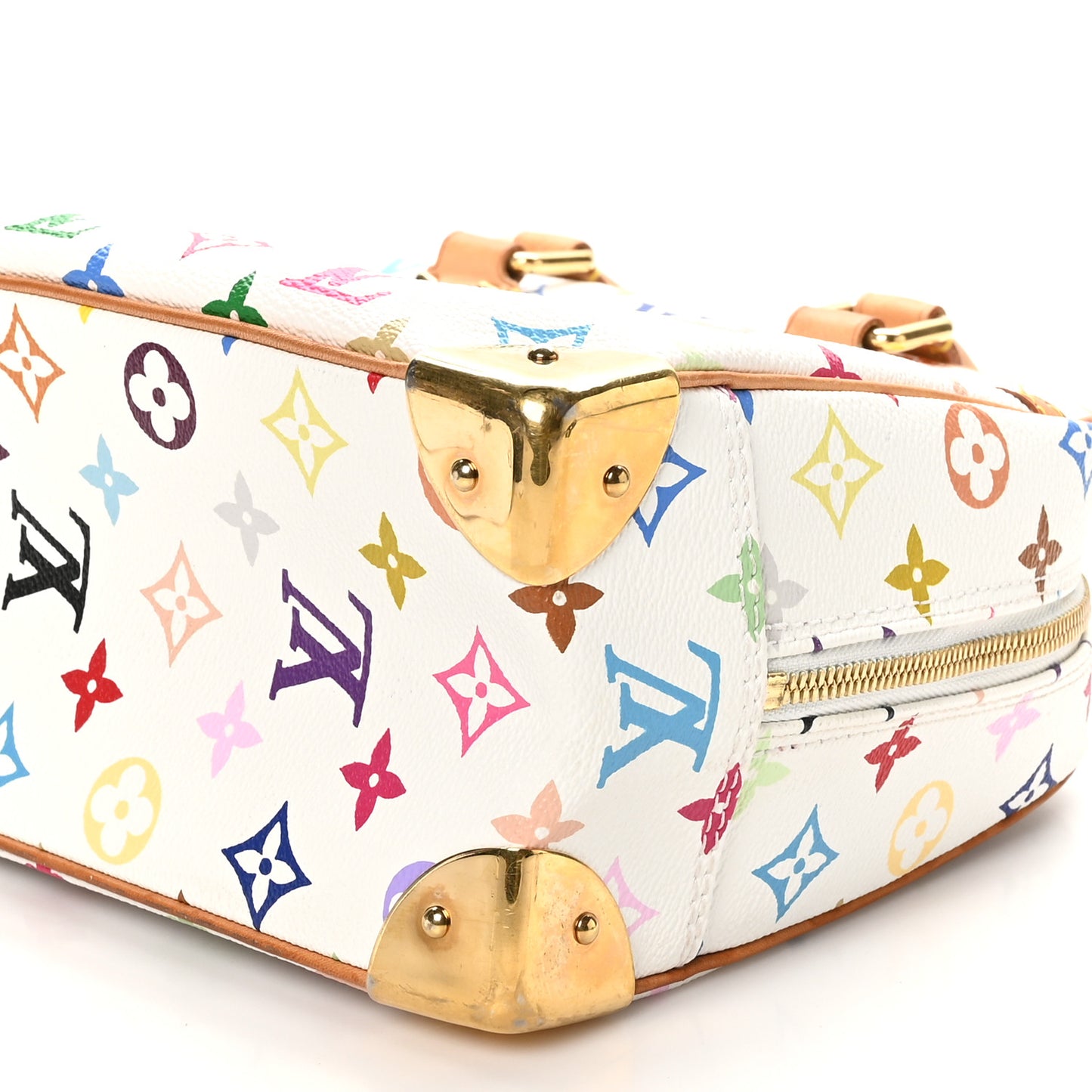Monogram Multicolor Trouville White