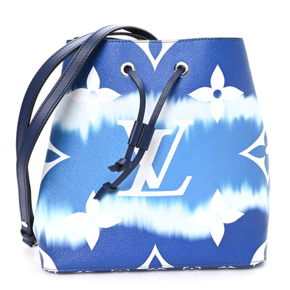 Louis Vuitton Monogram Escale Neonoe MM Blue Blue 1 of 10