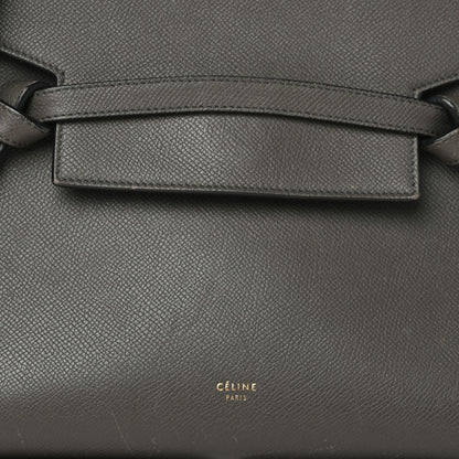 Celine Grained Calfskin Micro Belt Bag Grey 7 of 10