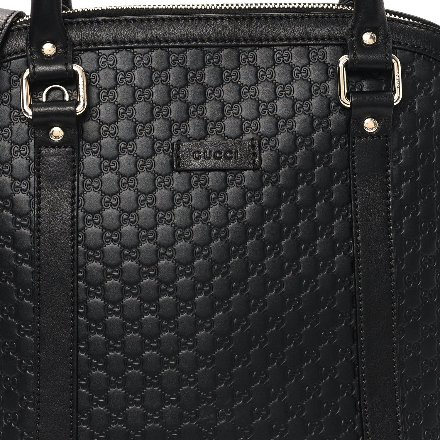 Gucci Microguccissima Medium Dome Bag Black 8 of 10