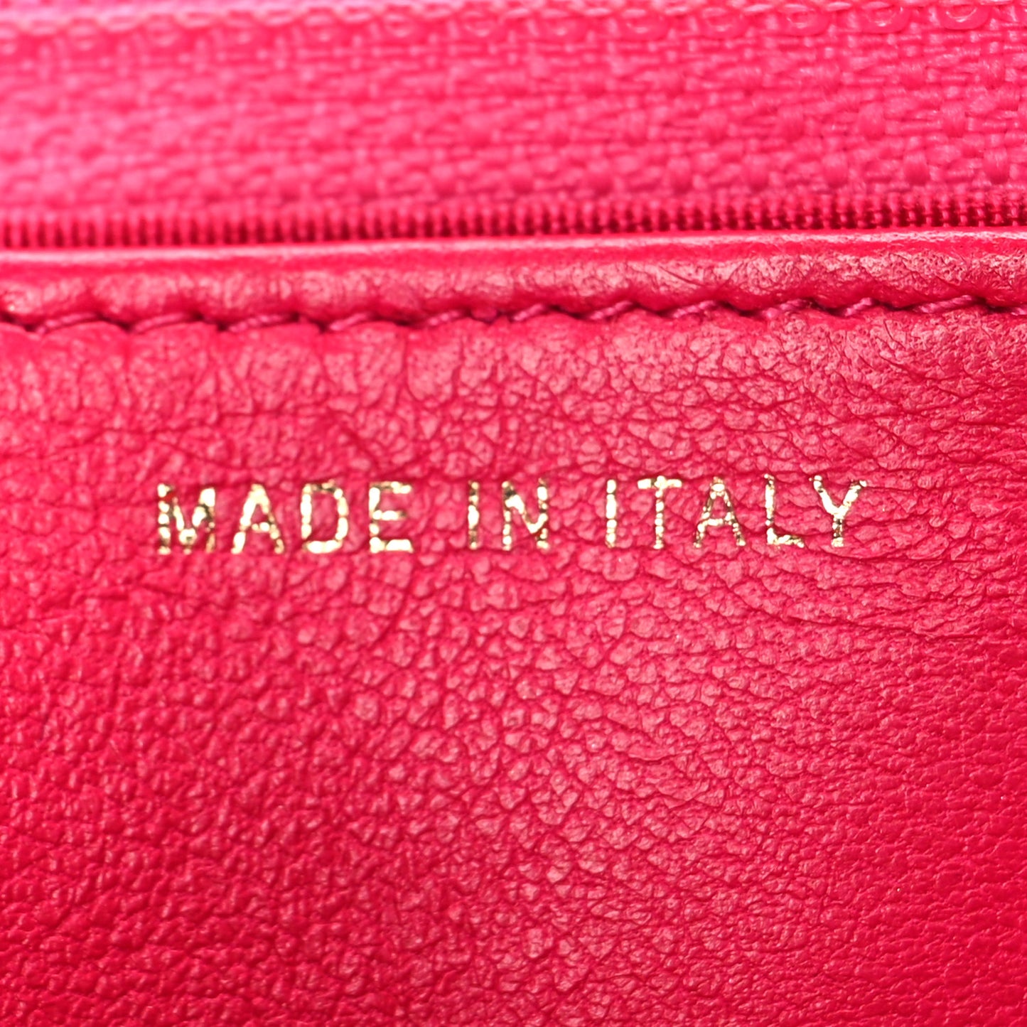 Velvet Quilted Boy Wallet On Chain WOC Fuchsia