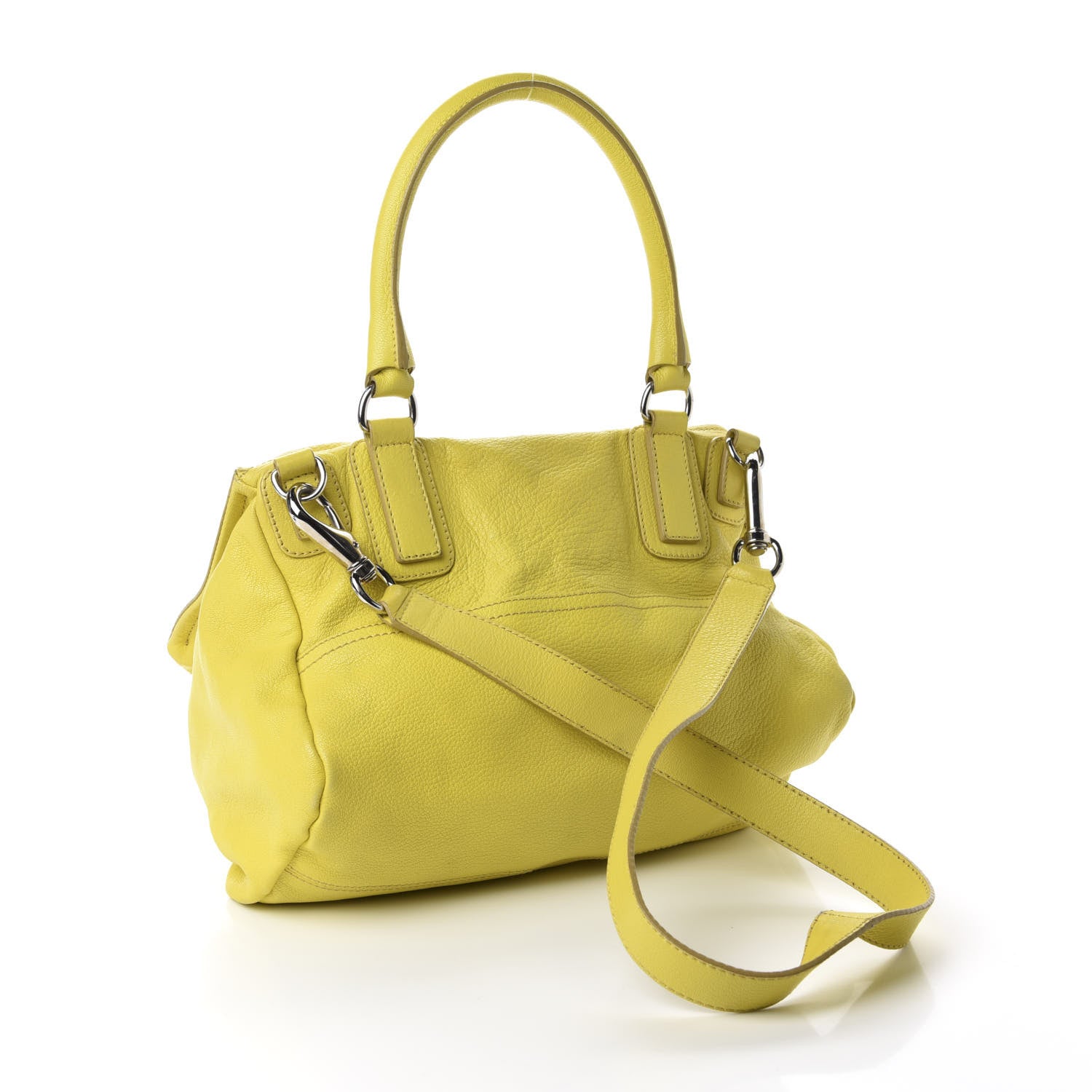 Givenchy Sugar Goatskin Medium Pandora Yellow 3 of 11