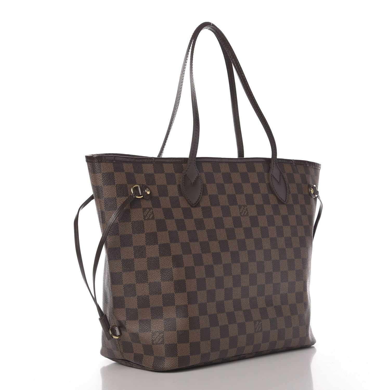 Louis Vuitton Damier Ebene Neverfull MM 3 of 10