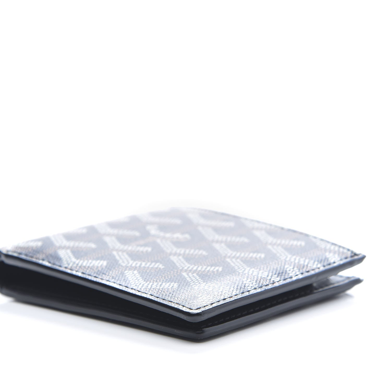 Goyard Goyardine Bi-Fold Victoire PM Wallet Black 8 of 9