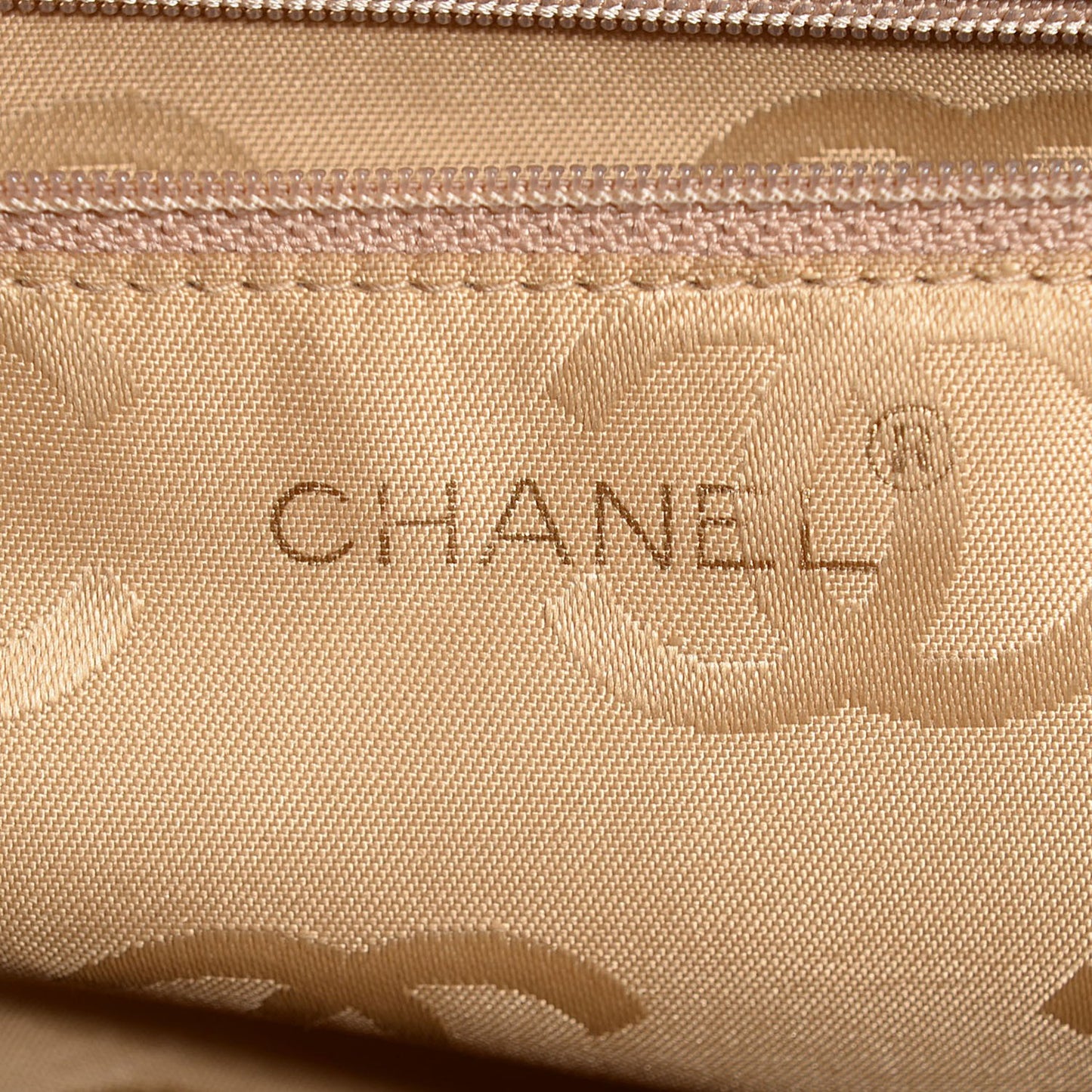 Lambskin Quilted Shoulder Bag Beige