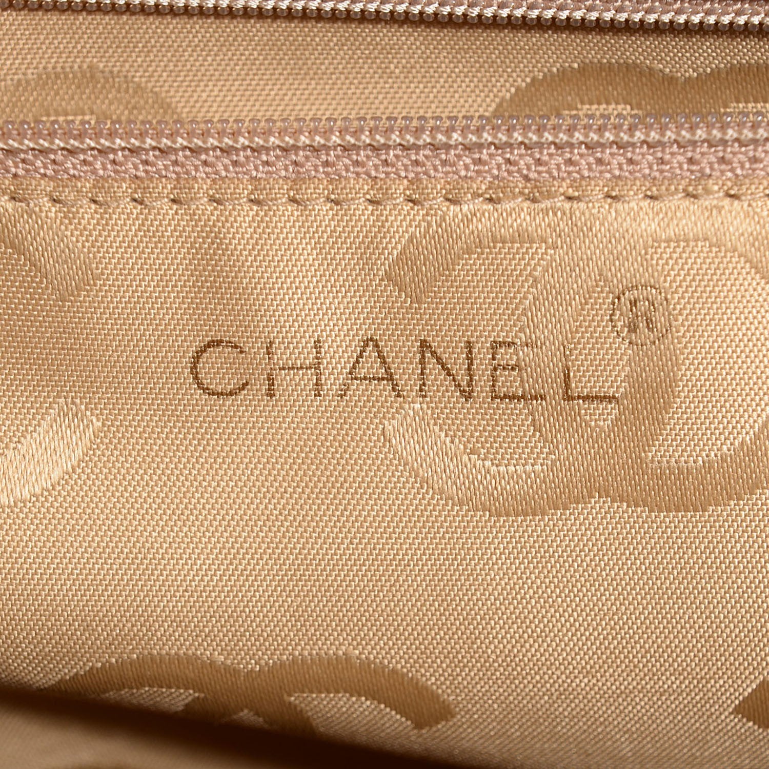 Chanel Lambskin Quilted Shoulder Bag Beige 6 of 7