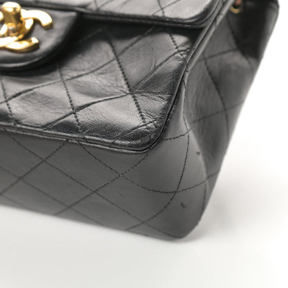 Chanel Lambskin Quilted Mini Square Flap Black 11 of 16