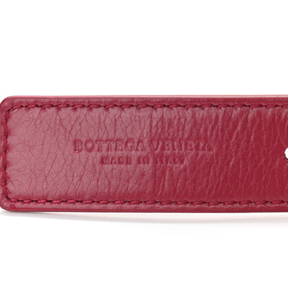 Bottega Veneta Paper Calfskin Maxi Intreccio Padded Cassette Crossbody Bag Amaranto 6 of 9