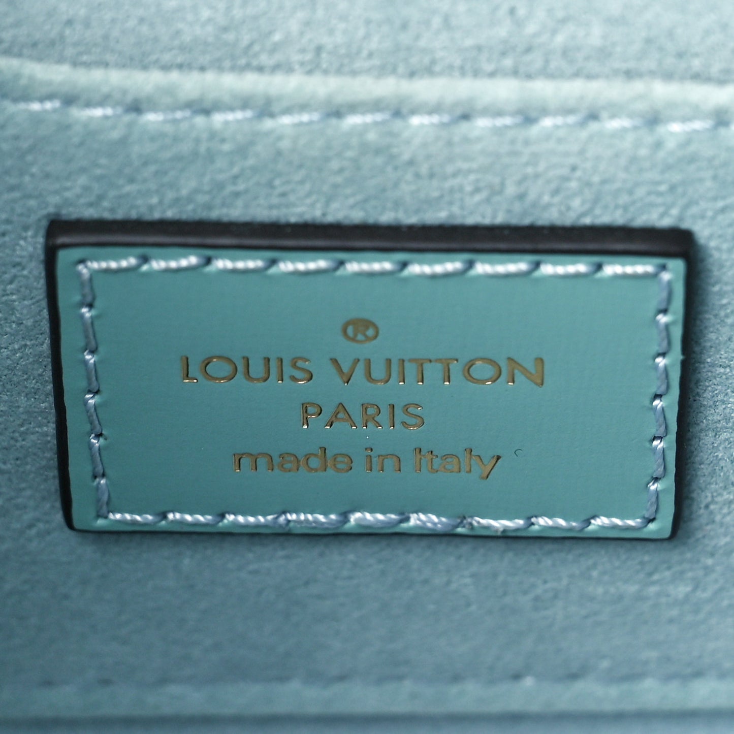 Smooth Calfskin Dauphine Mini Blue