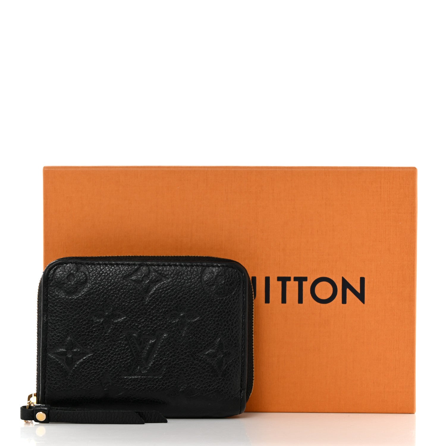 Louis Vuitton Empreinte Zippy Coin Purse Black 9 of 9