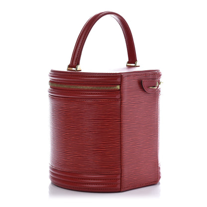 Louis Vuitton Epi Cannes Castillan Red 3 of 12