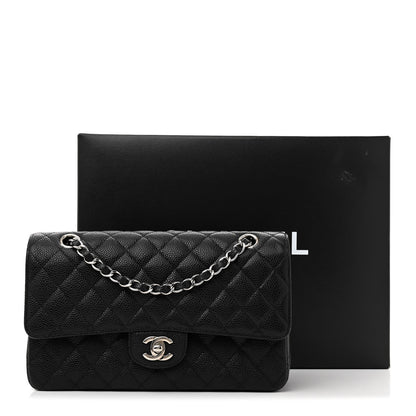 Chanel Caviar Quilted Medium Double Flap Black 13 of 13