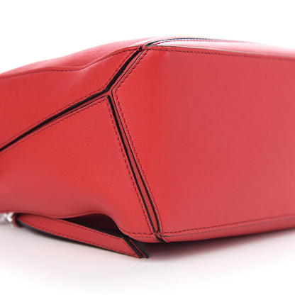 Loewe Calfskin Small Puzzle Bag Scarlet 8 of 9
