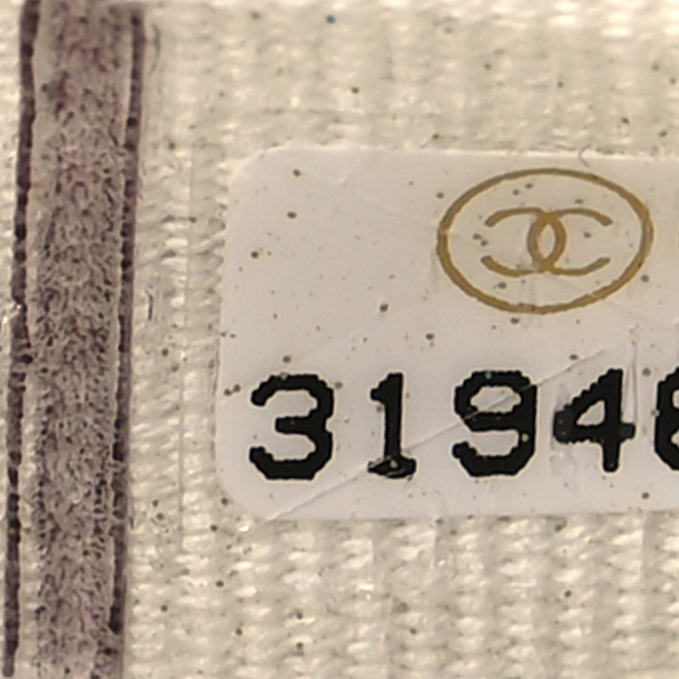 Chanel Caviar Quilted Medium Flap Wallet White 7 of 9