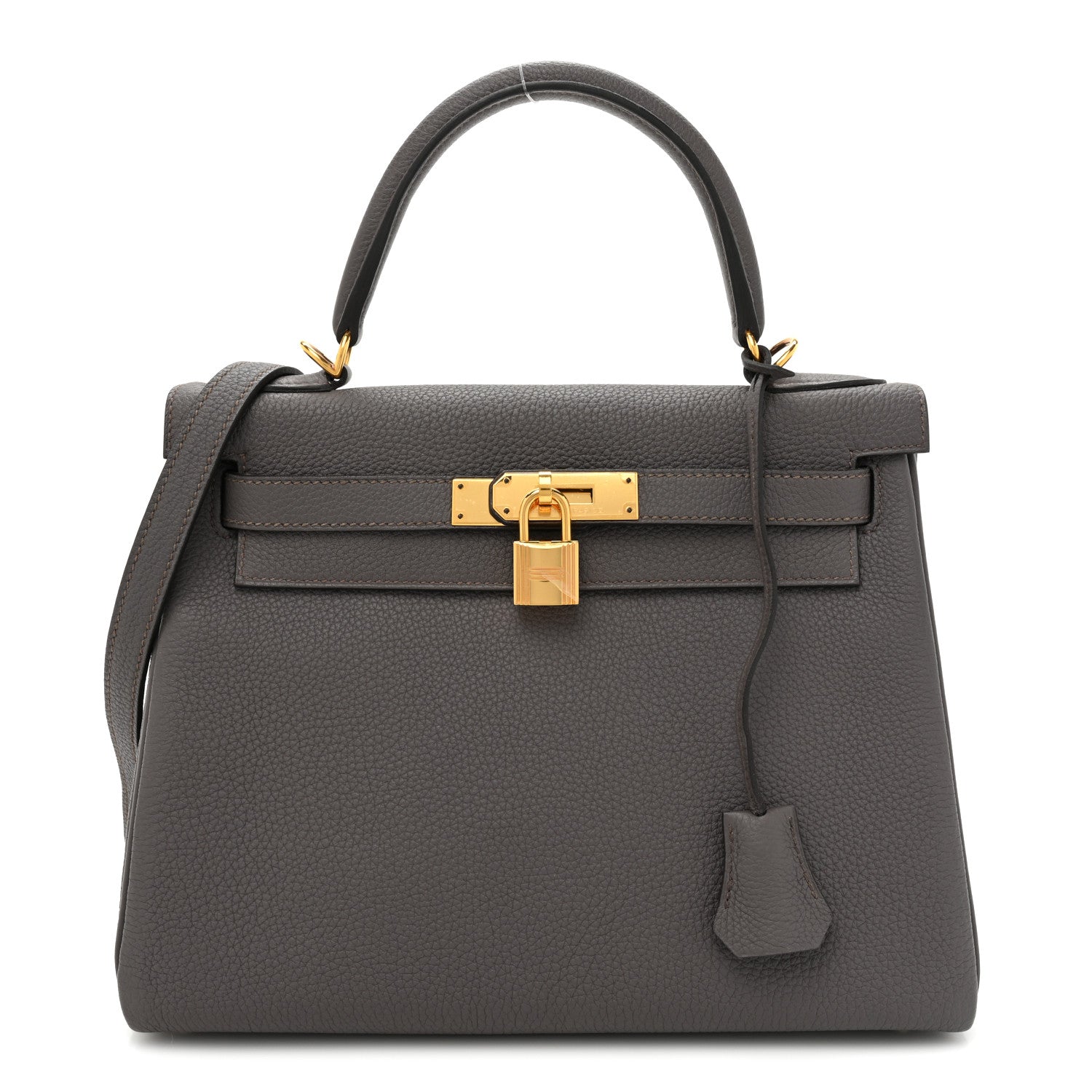 Hermes Togo Kelly Retourne 28 Etain 1 of 12