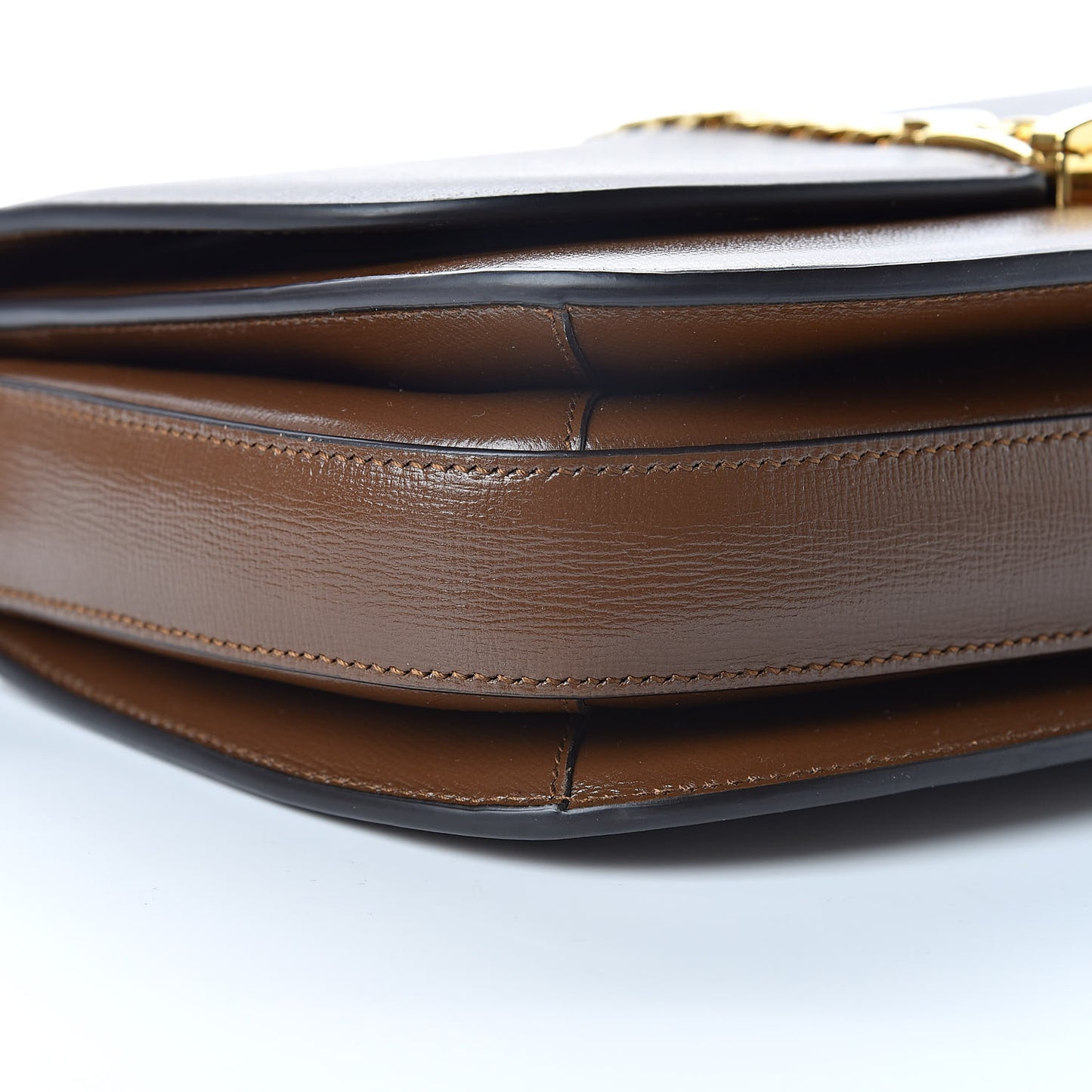 Azalea Calfskin Small Sylvie 1969 Flap Messenger Bag Cuir