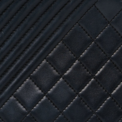 Chanel Lambskin Small Coco Boy Camera Case Black 9 of 16