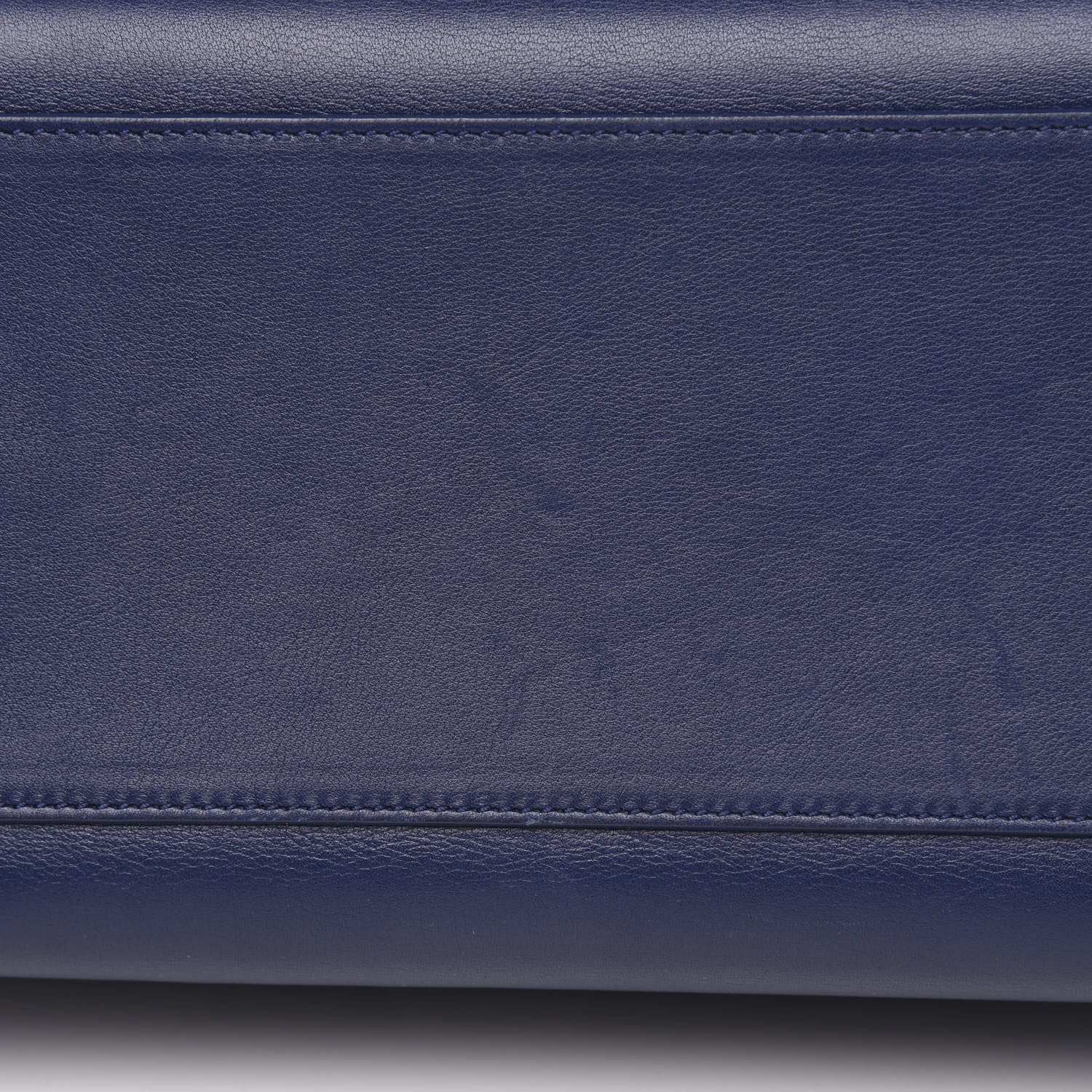 Saint Laurent Smooth Calfskin Small Monogram Cabas Navy 13 of 15