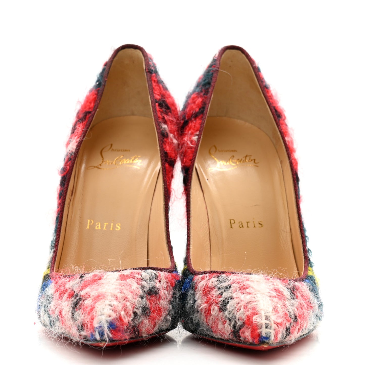 Pigalle Follies Tweed Bouclette 100 Pumps 36 Multicolor