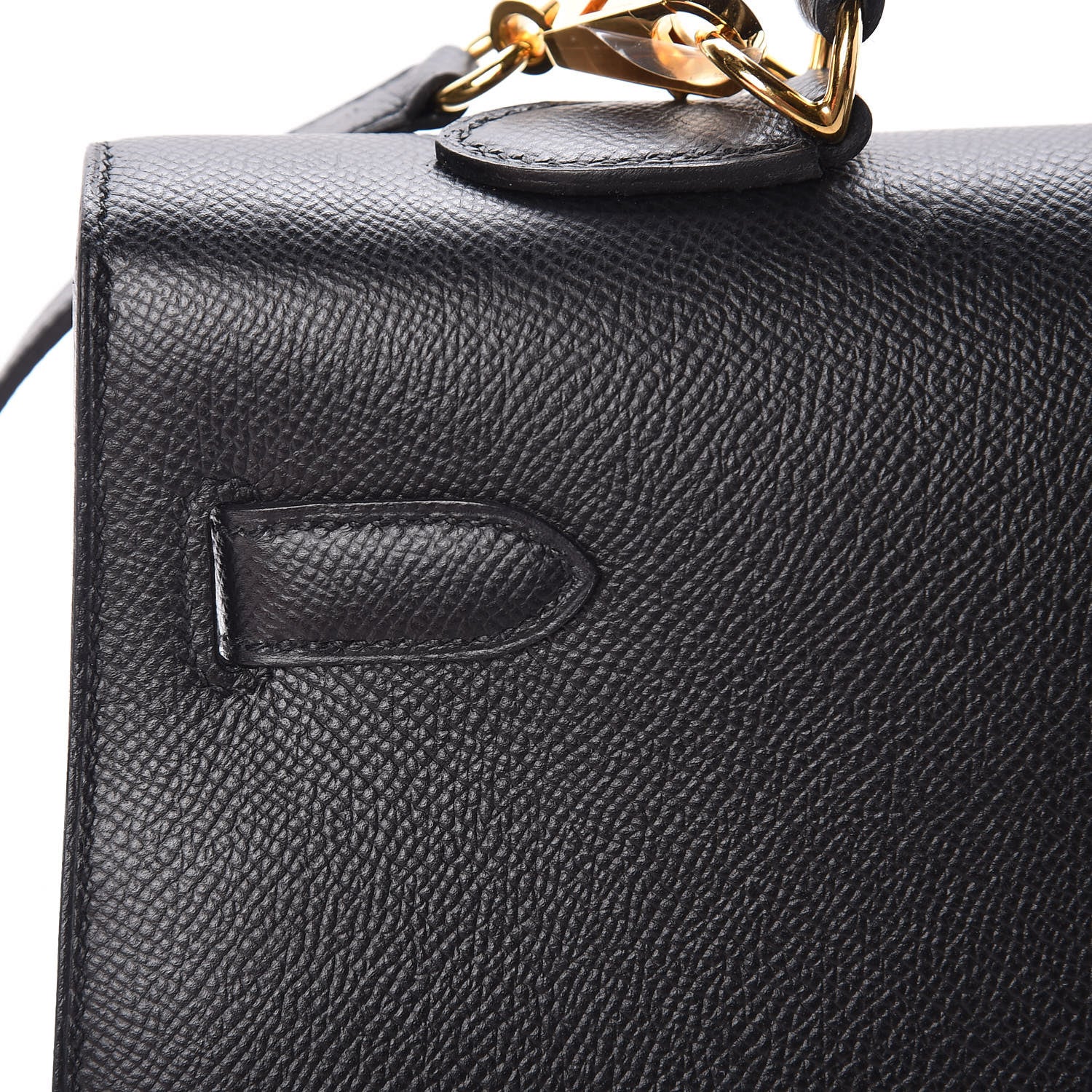 Hermes Epsom Kelly Sellier 35 Black 13 of 42
