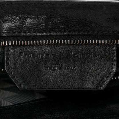 Proenza Schouler Lambskin Medium PS1 Satchel Black 6 of 13