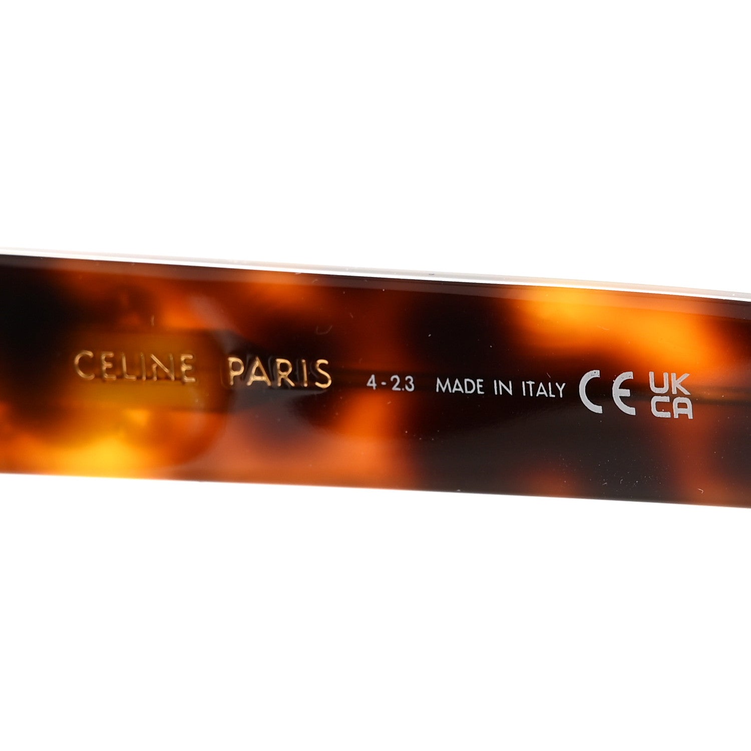 Celine Acetate Triomphe 01 Sunglasses CL 40194U Tortoise 5 of 7