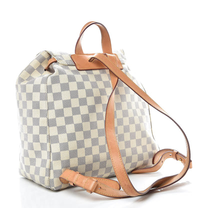 Louis Vuitton Damier Azur Sperone Backpack 3 of 23