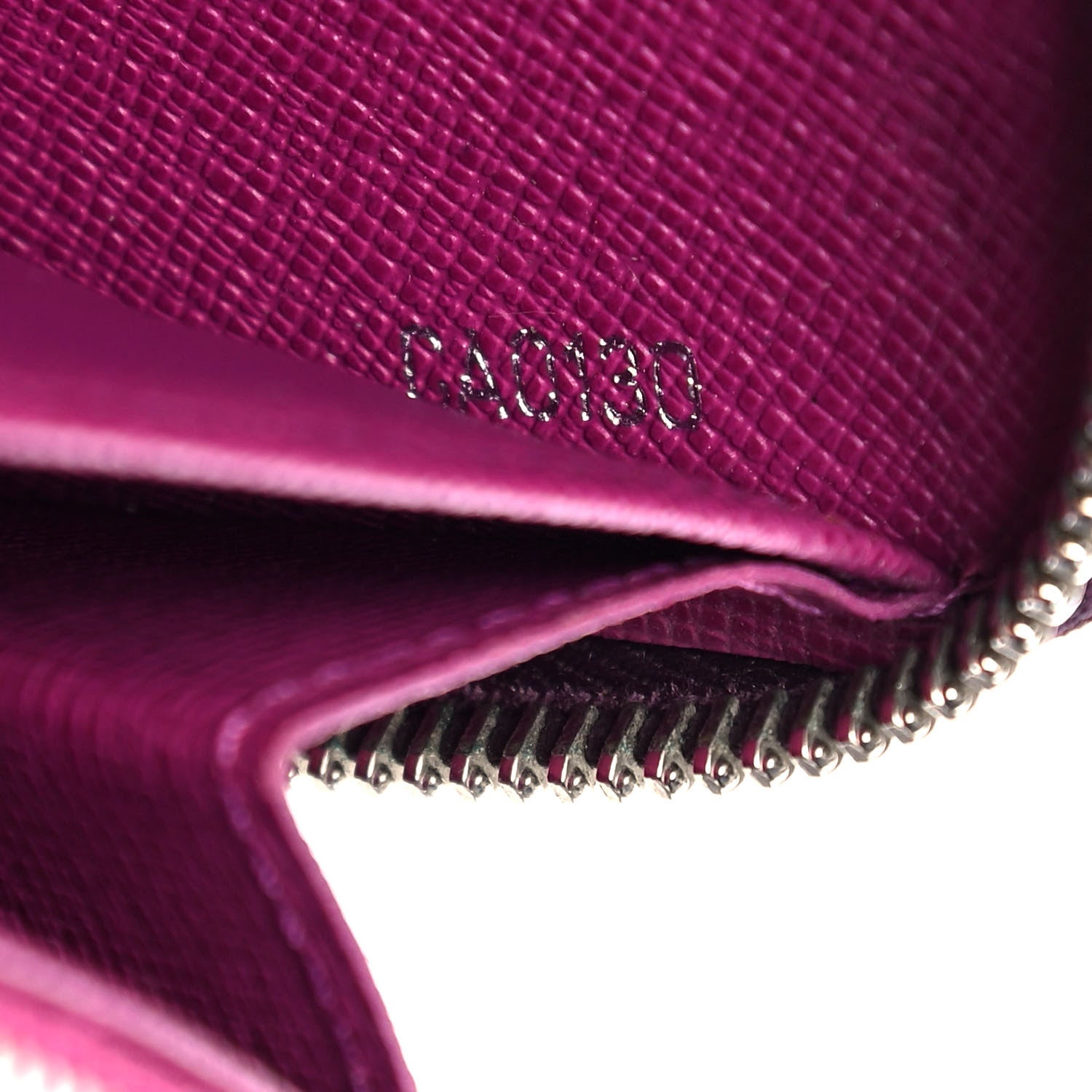 Louis Vuitton Epi Zippy Organizer Wallet Cassis 7 of 11