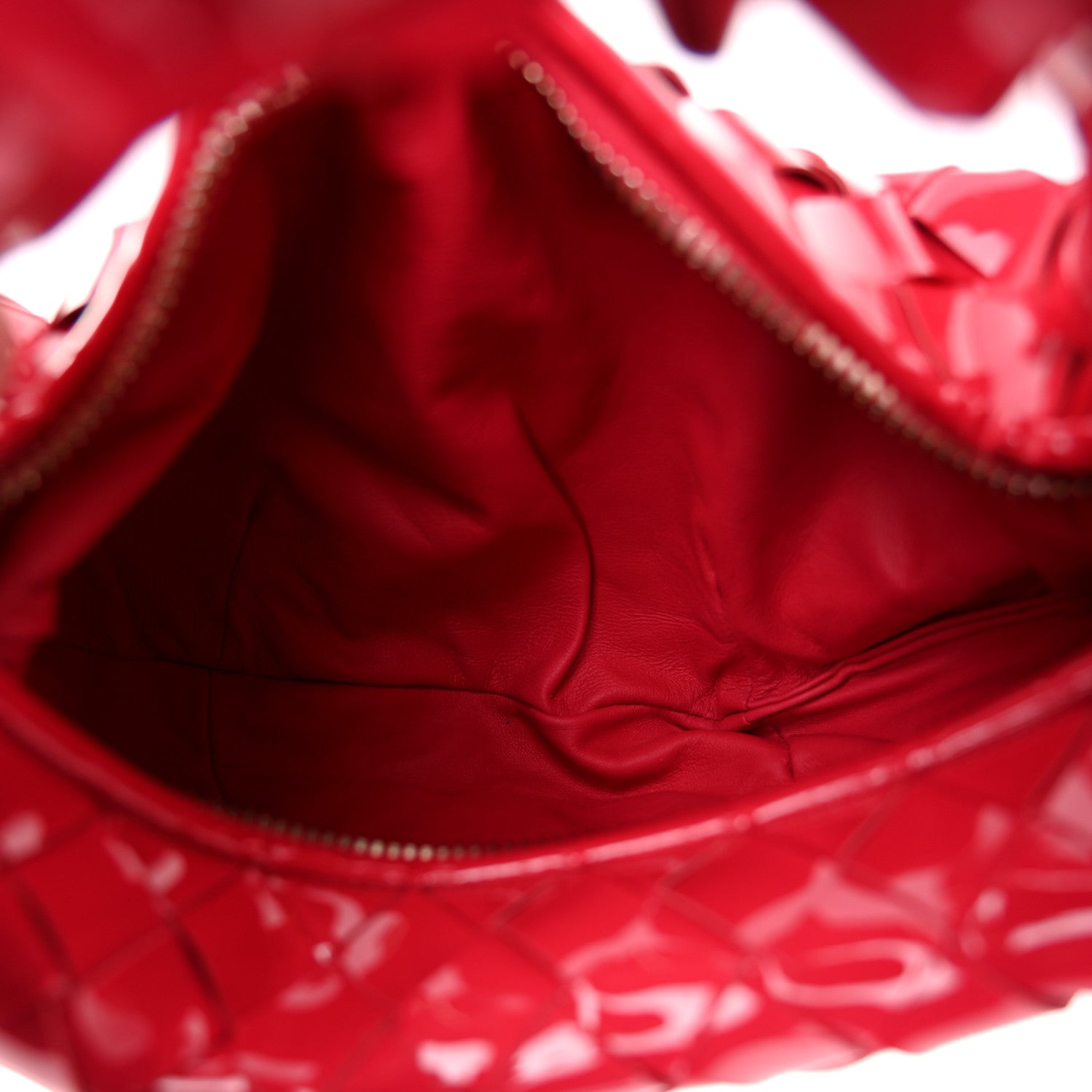 Bottega Veneta Patent Nappa Intrecciato Mini Jodie Candy Stripe 5 of 12