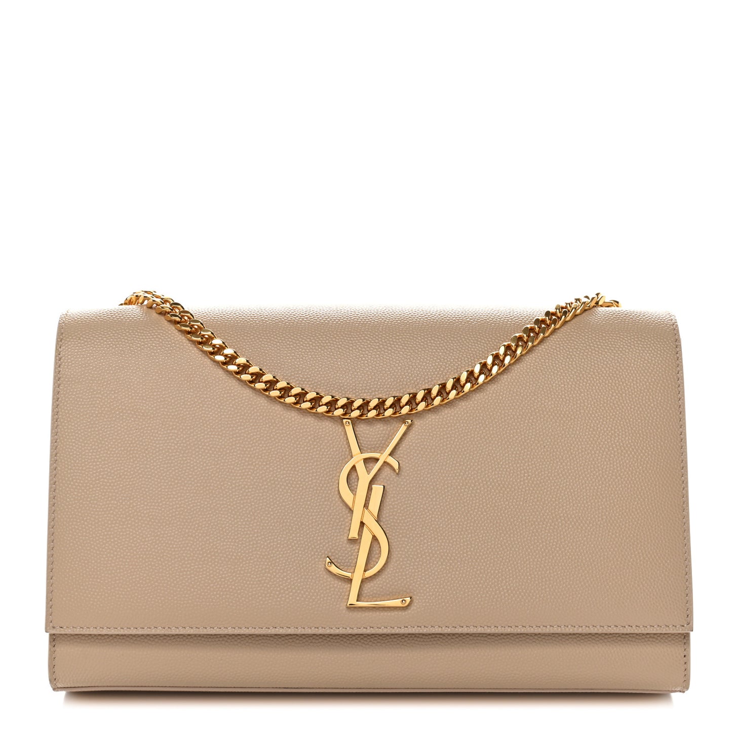 Grain De Poudre Medium Monogram Kate Satchel Nude Powder