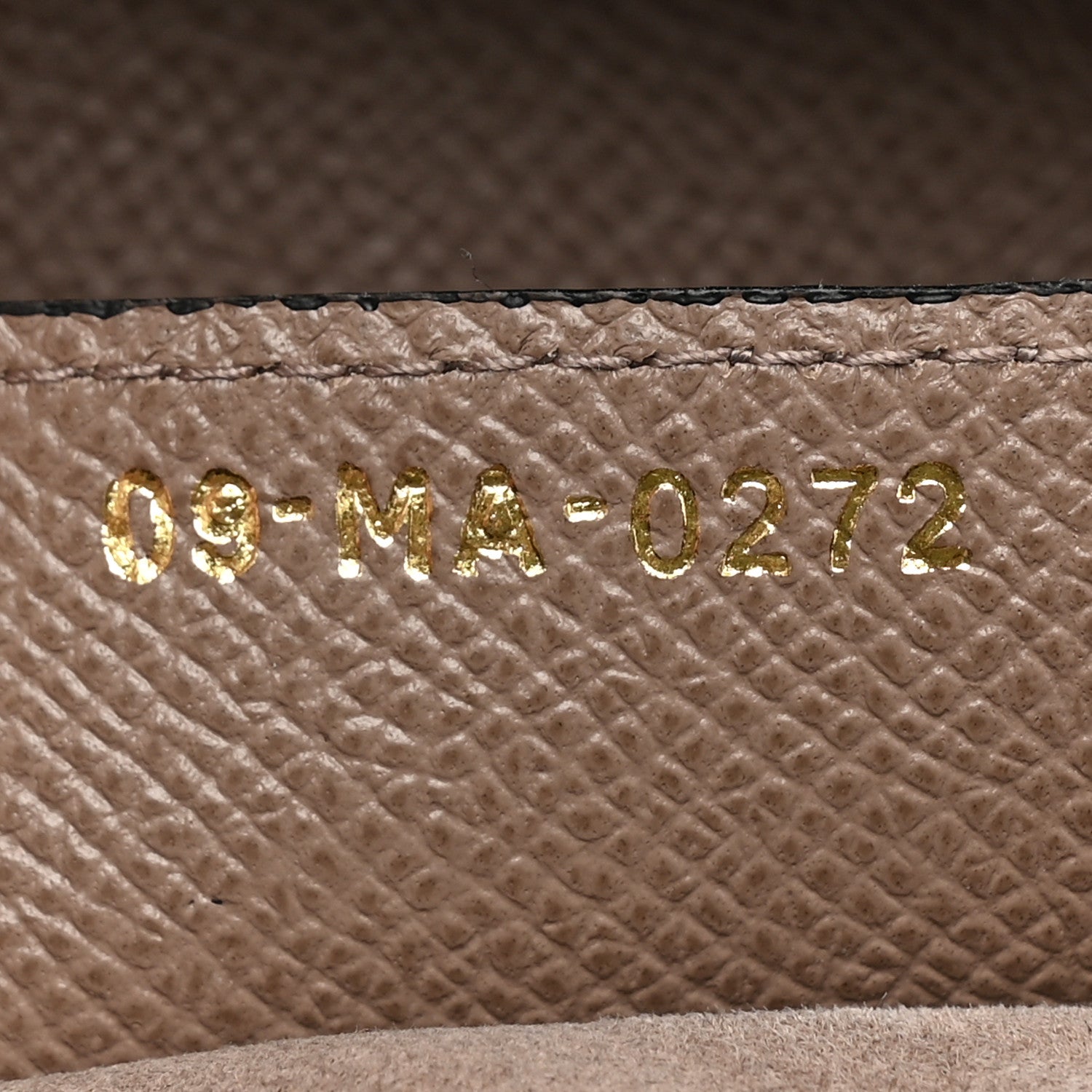 Christian Dior Grained Calfskin Saddle Bag With Strap Taupe 7 of 10