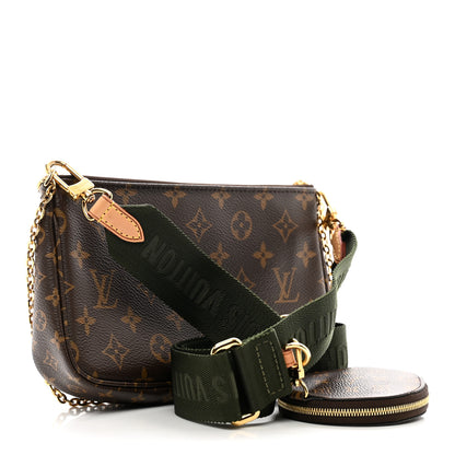 Louis Vuitton Monogram Multi Pochette Accessories Kaki 3 of 11