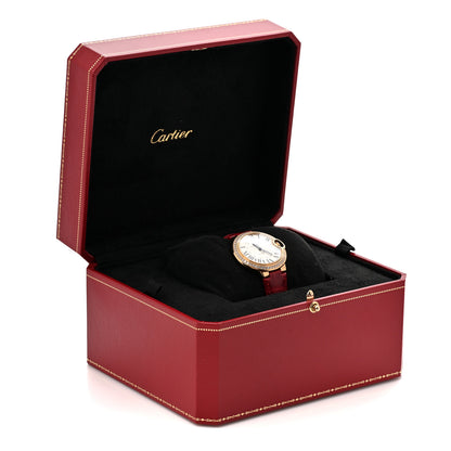 Cartier Stainless Steel 18K Yellow Gold Alligator Diamond 33mm Ballon Bleu De Cartier Automatic Watch 5 of 5