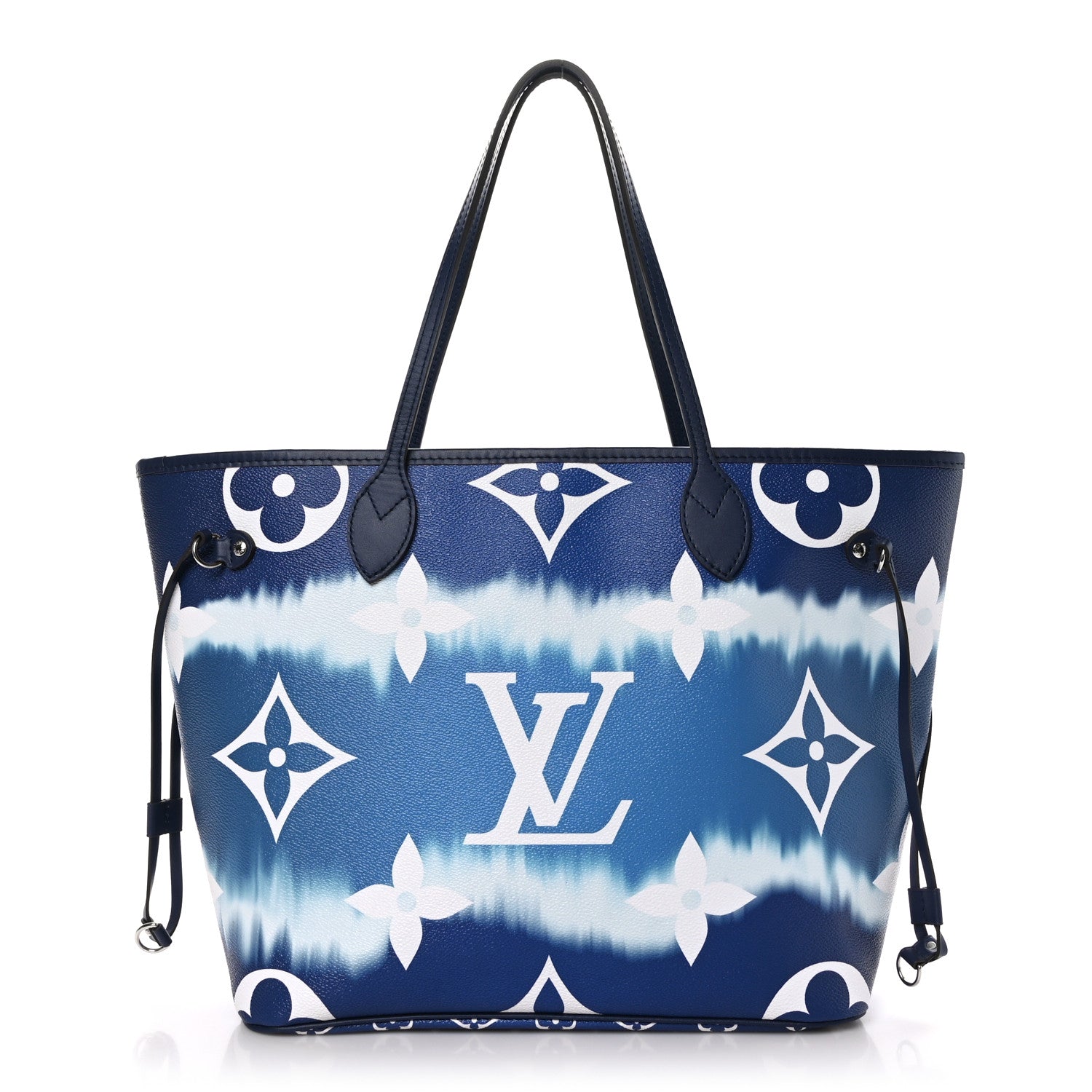 Louis Vuitton Monogram Escale Neverfull MM Blue 1 of 11