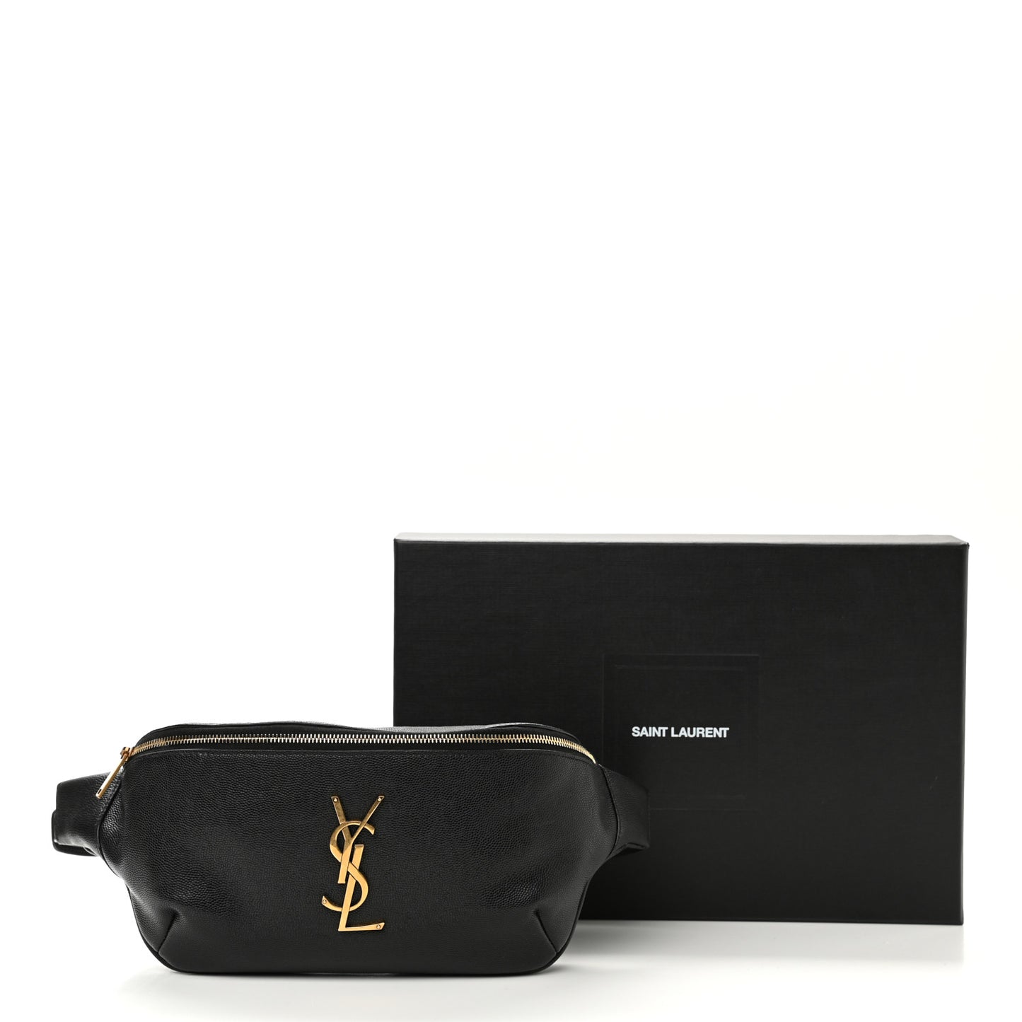 Grain De Poudre Monogram Belt Bag Black