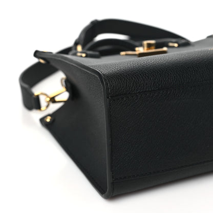 Louis Vuitton Calfskin Lock & Go Tote Black 8 of 11
