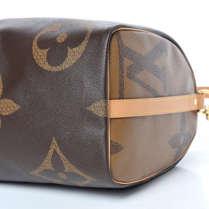 Louis Vuitton Reverse Monogram Giant Speedy Bandouliere 30 9 of 9